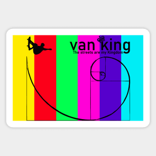 van King - Golden Ratio Sk8 - Colors Sticker